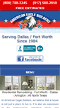 Mobile Screenshot of americaneaglebuilders.com